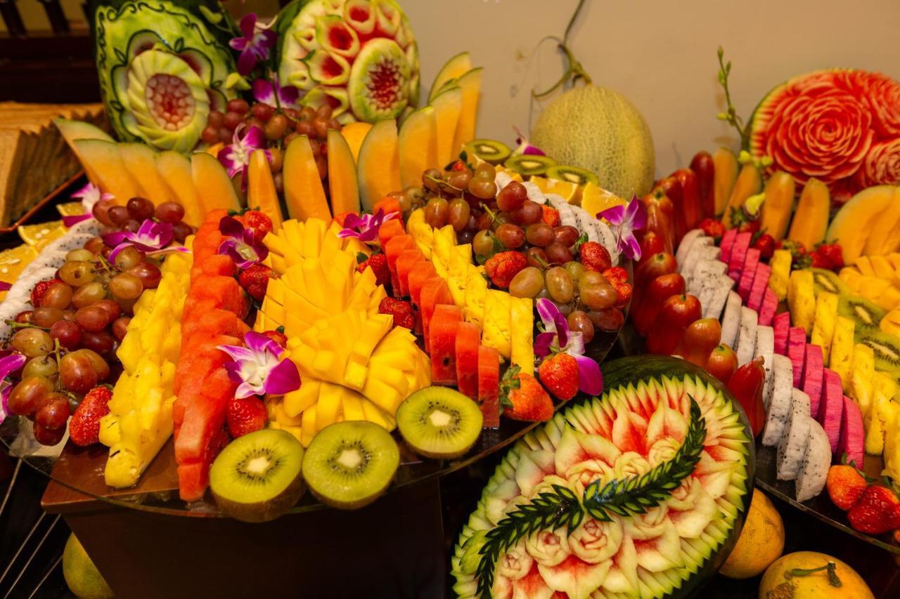 会安舒适精致精品酒店 外观 照片 Fruit carving